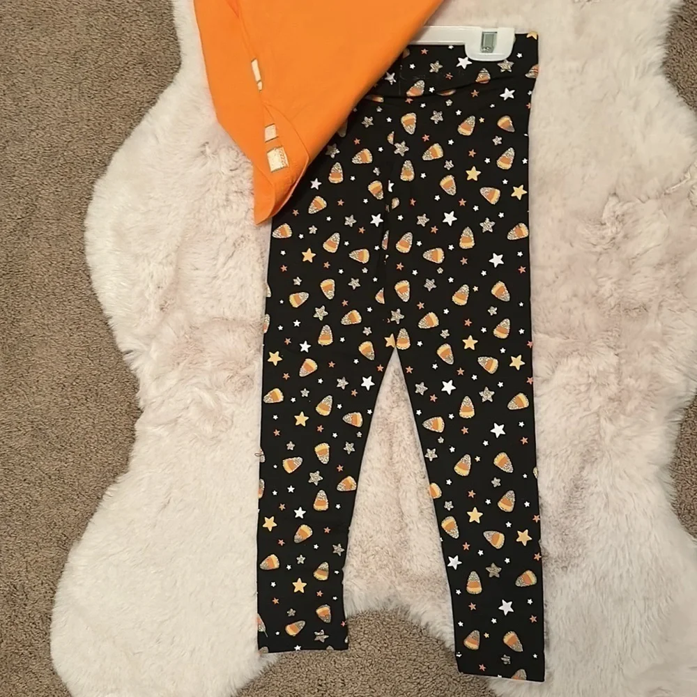 Girls Halloween Set With 2 Hair Clips